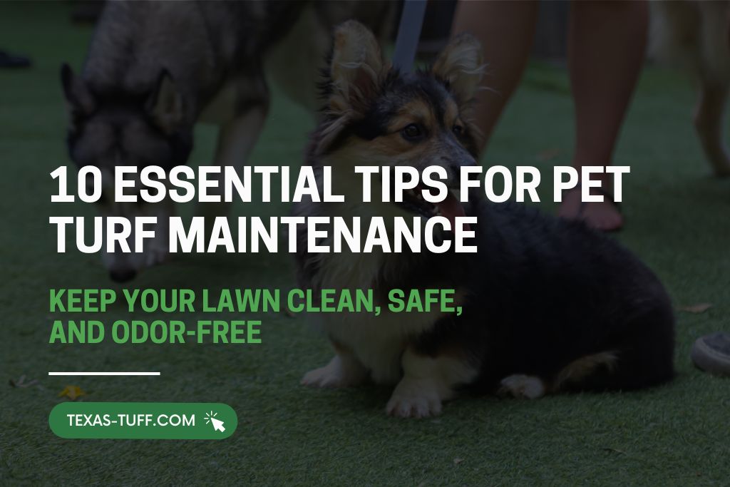 Essential Tips for Pet Turf Maintenance