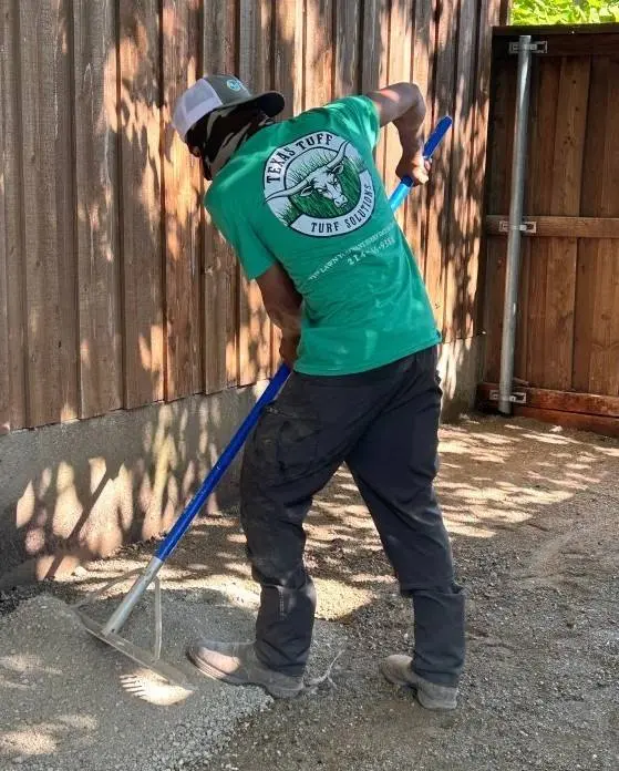 Texas Tuff concrete installing