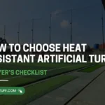 Heat Resistant Artificial Turf