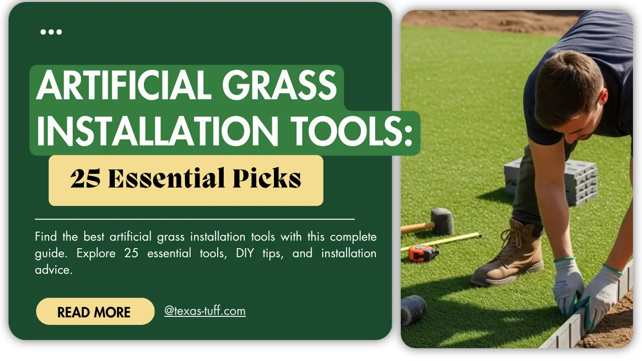 artificial grass installation tools