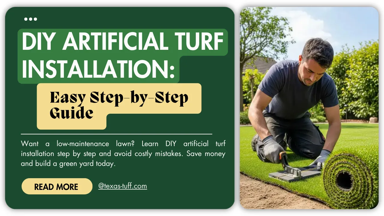 DIY Artificial Turf Installation