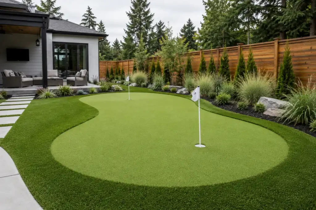 diy putting green