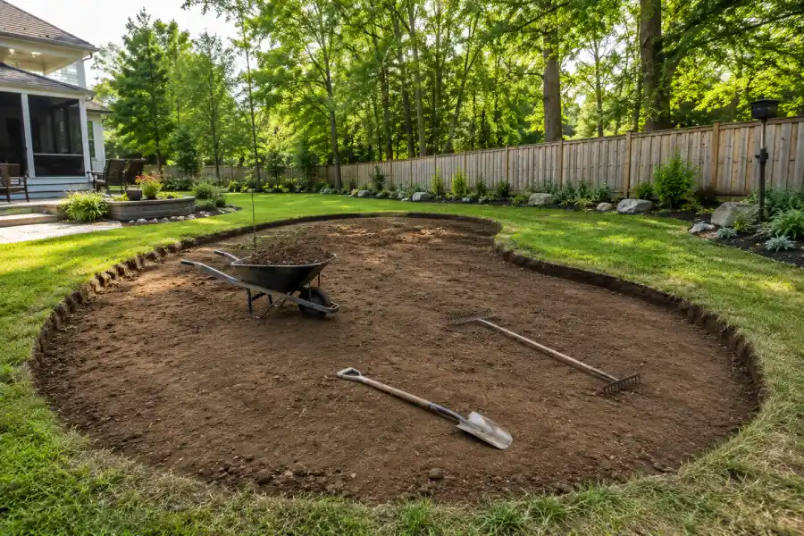 diy putting green installation