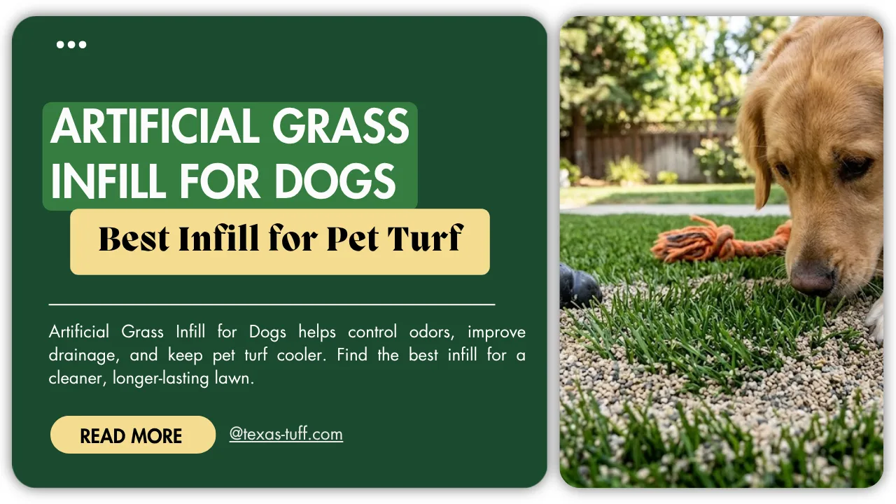 artificial grass infill for dogs