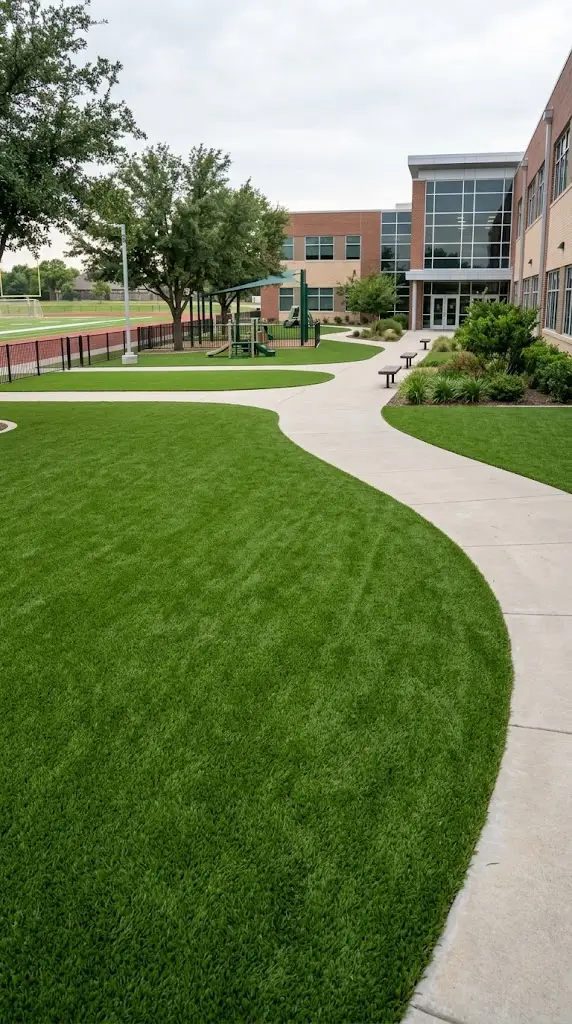 artificial grass for schools