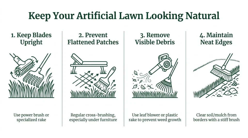 How To Maintain An Artificial Lawn: A Homeowner’s Guide 1 how to maintain artificial lawn