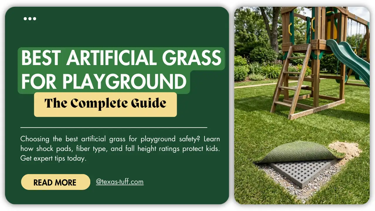 best artificial grass for playground