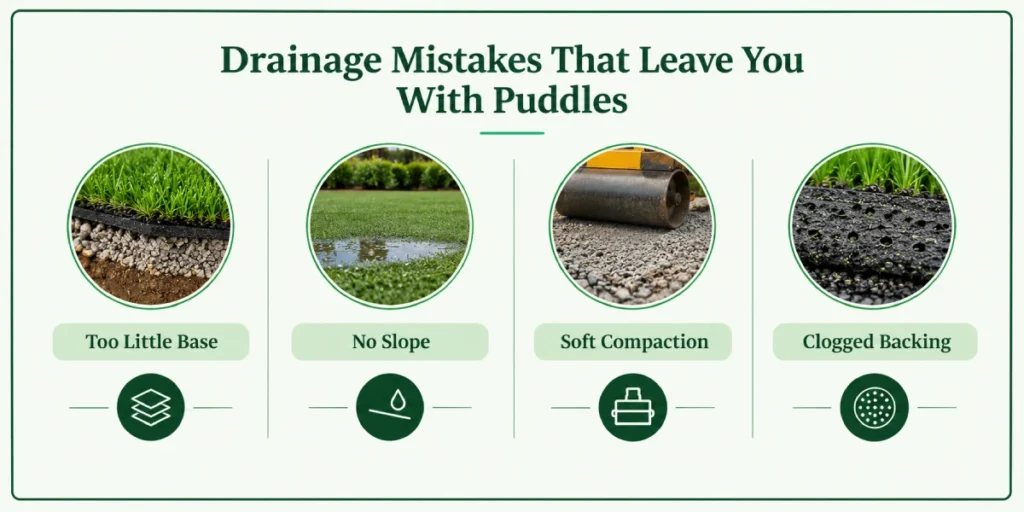 Artificial Turf Drainage Systems: Where The Rain Goes 2 drainage for artificial turf