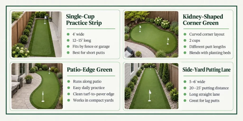 15 Backyard Putting Green Ideas For Yards Of Every Size 1 small backyard putting green ideas