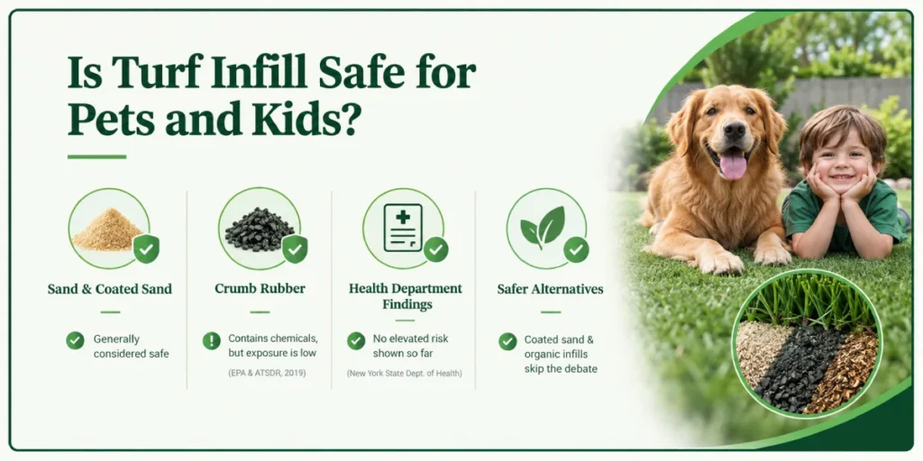 Artificial Turf Infill: What It Is, Which Type To Use, And How Much You Need 2 turf infill
